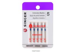 kiegészítők HU SINGER hímzőtűk, 90/14-es méret HFF0PR118