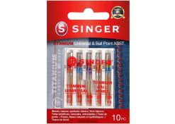 kiegészítők HU SINGER titán univerzális és golyós tűk, vegyes méretben HFF0PR87