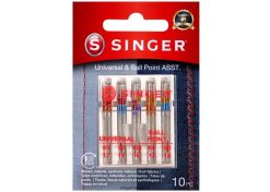 kiegészítők HU SINGER univerzális és golyós tűk, vegyes méretben HFF0PR116