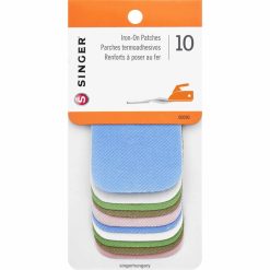 kiegészítők HU SINGER vasalható foltok - világos twill HFF0PR172
